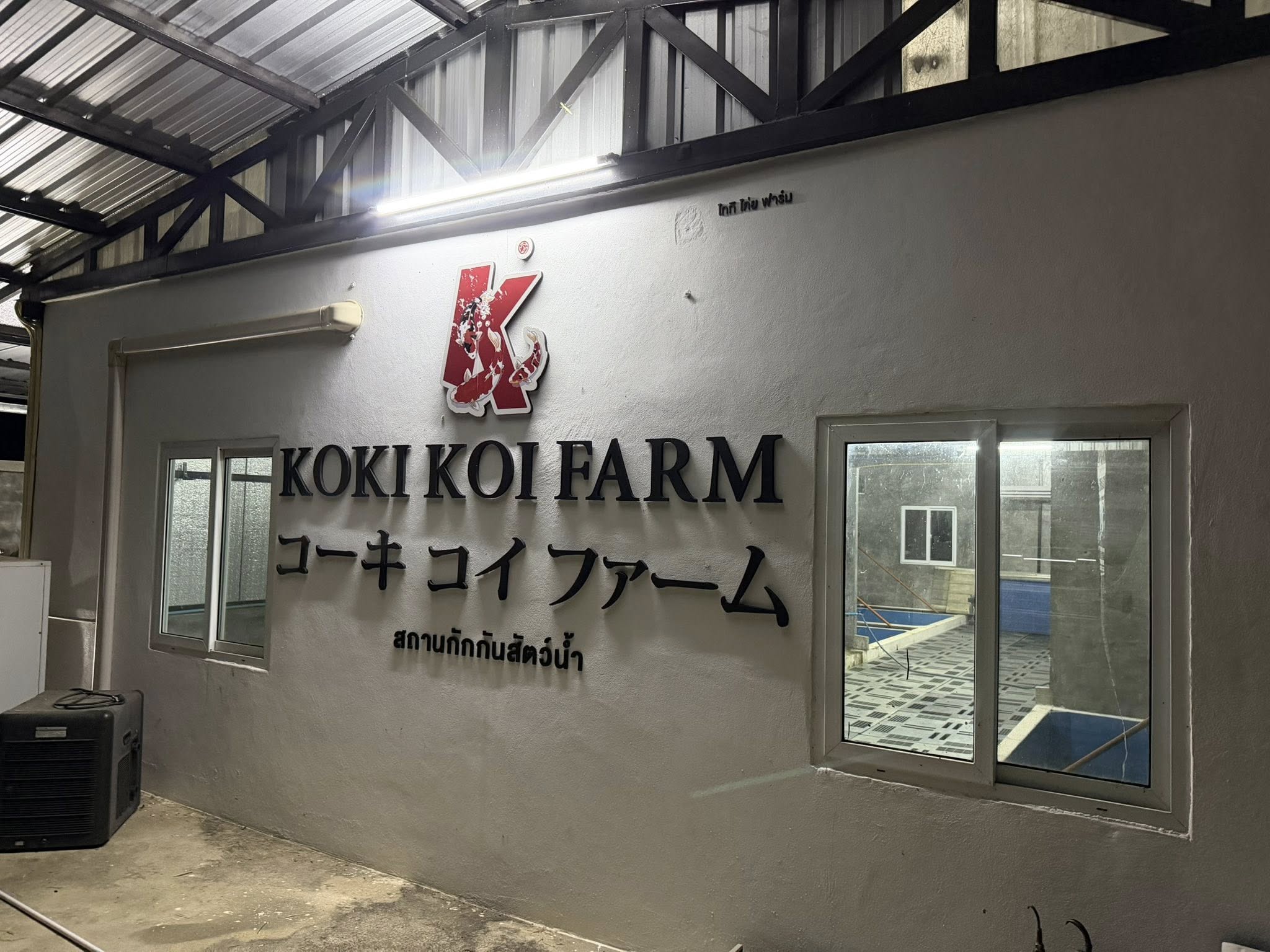 การนำปลาคาร์ฟจากประเทศญี่ปุ่น เข้าสถานกักกัน KOKI KOI FARM — 3